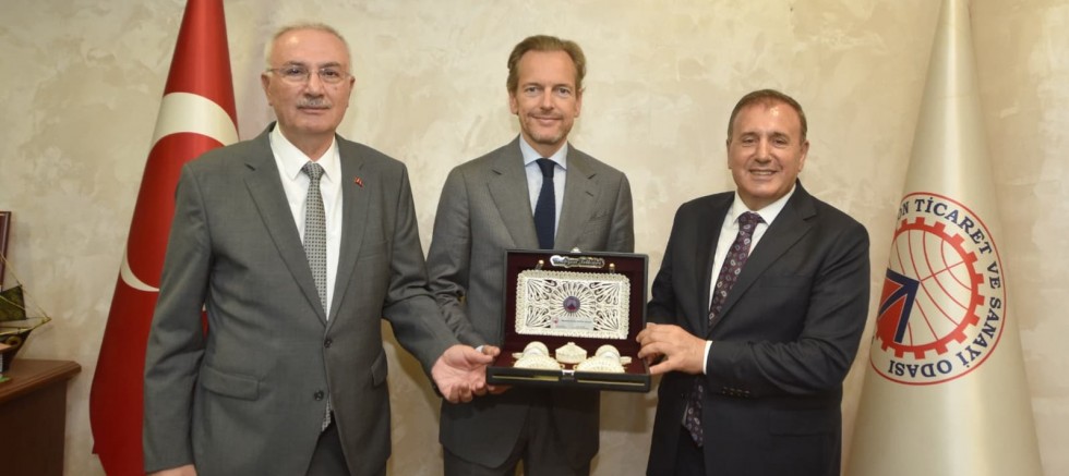 Belçika Büyükelçisi'nden TTSO'ya ziyaret - EKONOMİ