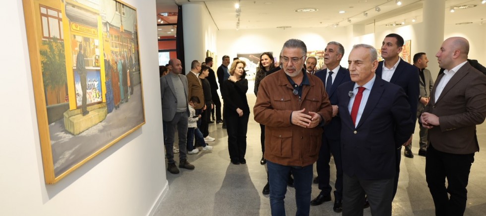 “DUVARLAR” GALERİ CENNET’TE SANATSEVERLERLE BULUŞTU - EĞİTİM