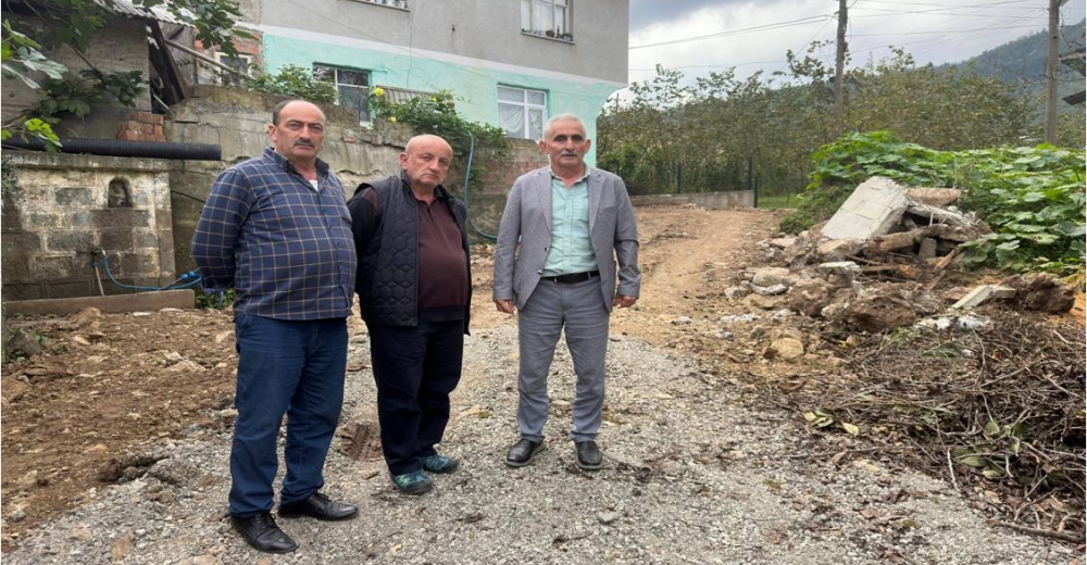 ENGELLİ VATANDAŞIN YOL ÇİLESİNİ BÜYÜKŞEHİR BİTİRDİ - SAĞLIK